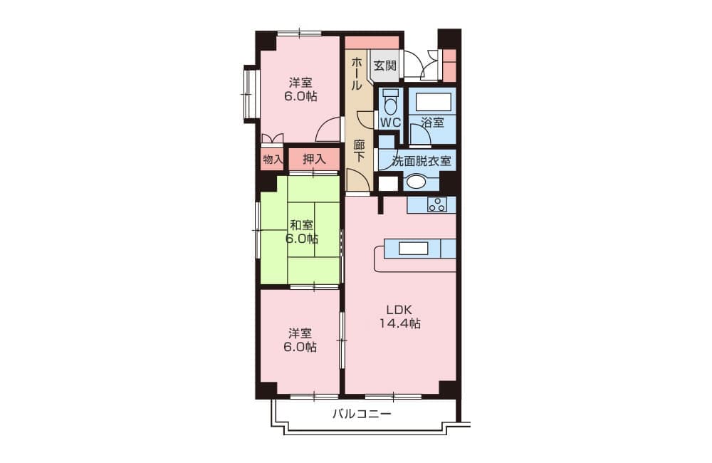 中古マンション　田方郡函南町仁田 ロイヤルマンション函南 3LDK