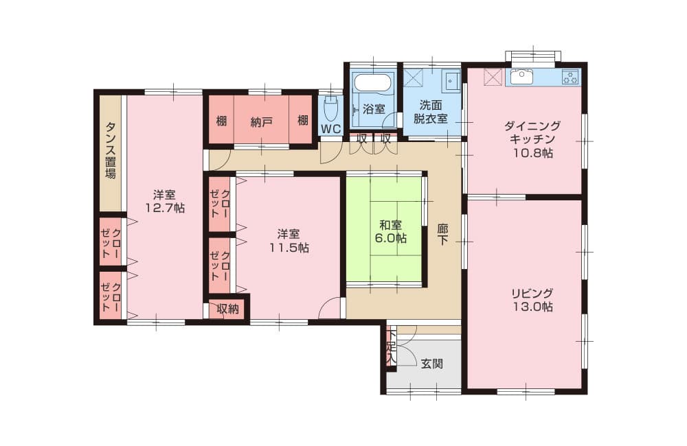 中古一戸建住宅 伊豆の国市中島 3LDK・2DK